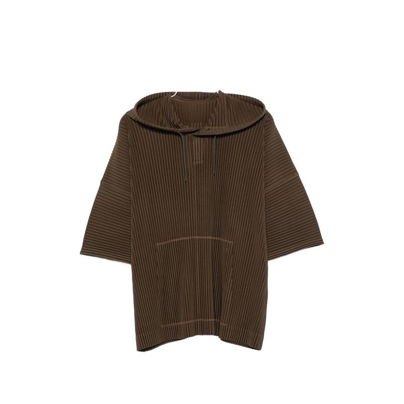 Homme Plisse Issey Miyake Men Hooded TShirt
